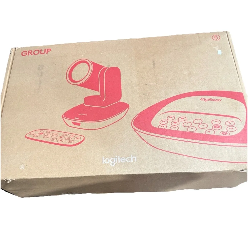 Logitech Group HD Video and Audio Conferencing System for Big Meeting Room